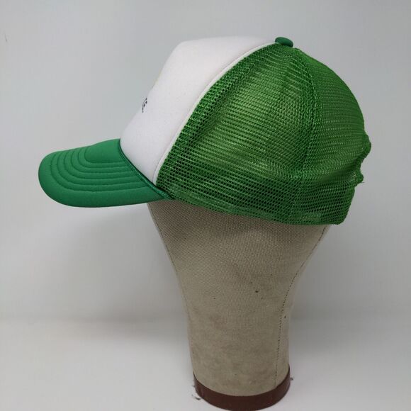 CountryMark Co-Alliance Mesh Snap Back Hat Baseball Cap Green White - Picture 5 of 11